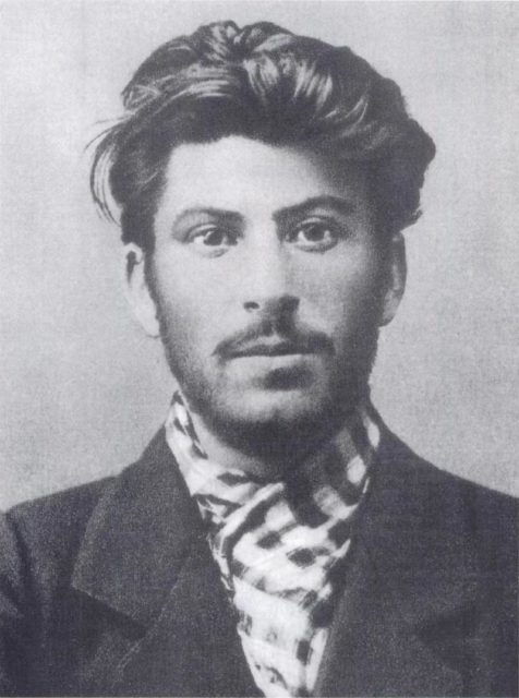 Portrait of young Joseph Stalin