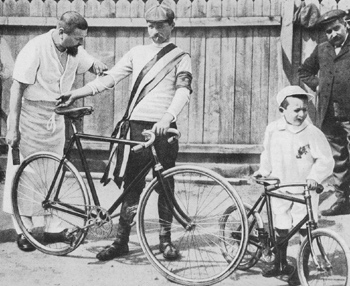Maurice Garin, the winner of the 1903 Tour de France.