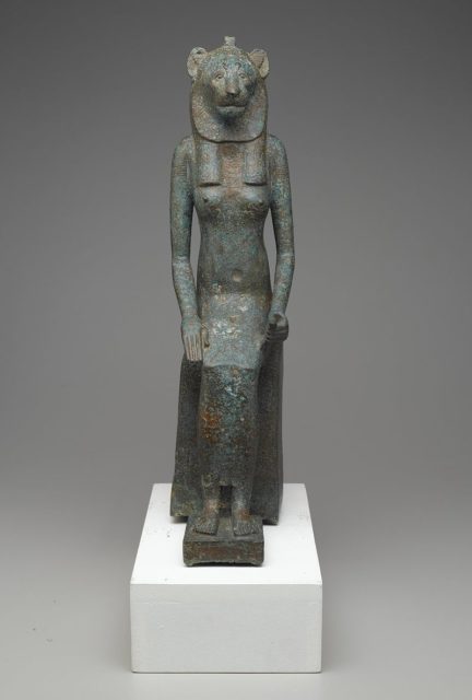 More detailsSeated Wadjet, 664 BC – 332 BC. Bronze. Usually seen in the form of a cobra, the goddess Wadjet was depicted as a lion-headed woman in the later periods of Egyptian history.