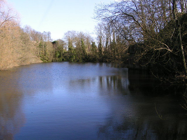 The Kingoodie Quarry, where the Kingoodie artifact was found. Photo Credit