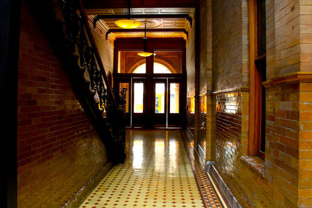 Interior of the Bradbury Building. Photo Credit