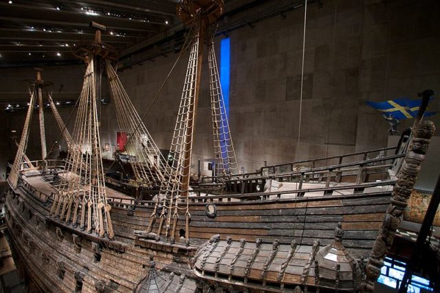 Vasa’s port side. Photo Credit