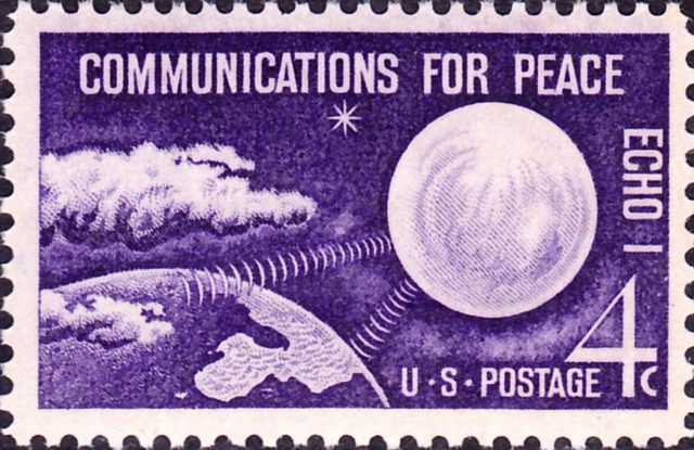 US Postage stamp Echo I