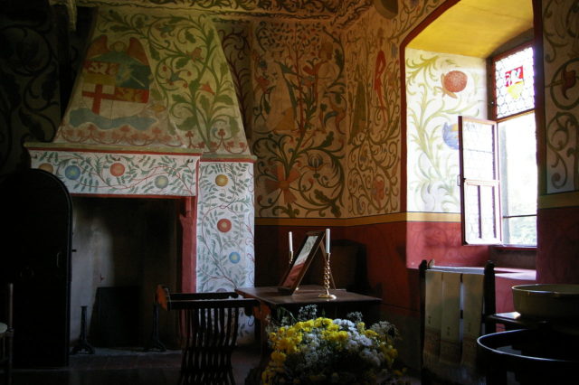 The interior of the castle Photo Credit