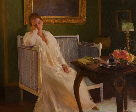 Boredom by Gaston de La Touche, 1893