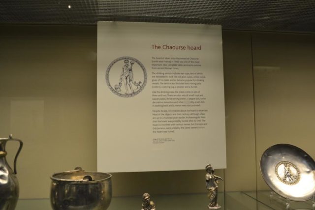 On the right are the figurine of the deity Fortuna and the plate with the Roman god Mercury and in the middle is the pepper-pot in shape of an African boy or slave
