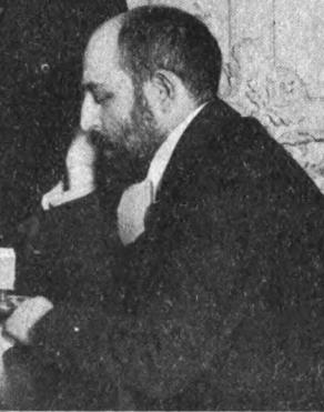 Ossip Bernstein in Saint Petersburg in 1909
