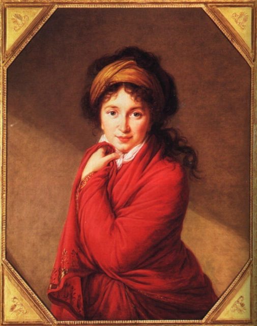 Portrait of Varvara Golovina