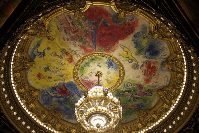 The ceiling of the Auditorium  Photo Credit
