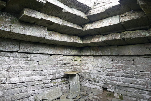 The structures were built using huge singular stones (monoliths)  Photo Credit