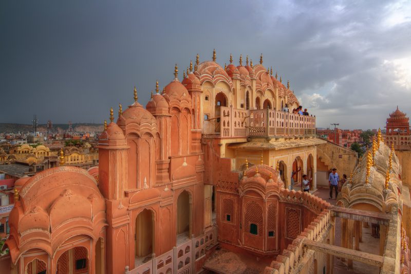 Hawa Mahal The Palace That Looks Like A Honeycomb Is A Prominent Landmark Of Jaipur