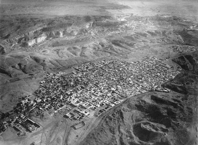 City of the Dead, the Cairo necropolis, in 1904 by Eduard Spelterini. Photo Credit