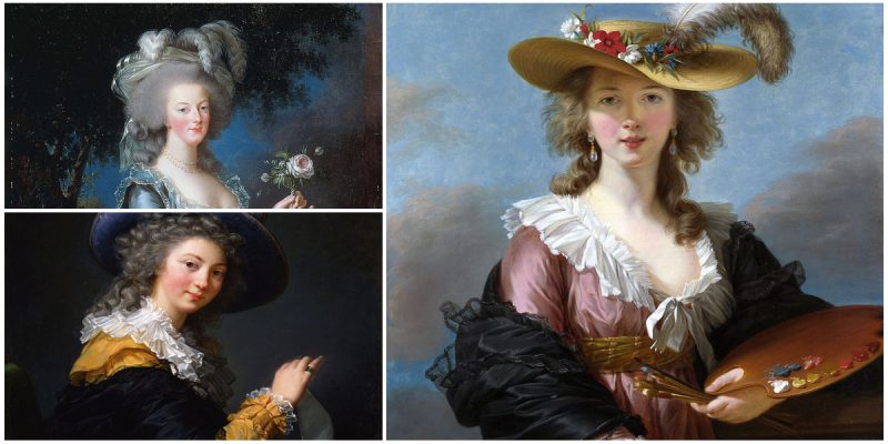 female portraitists of the 18th century in France was Élisabeth Louise Vigé...