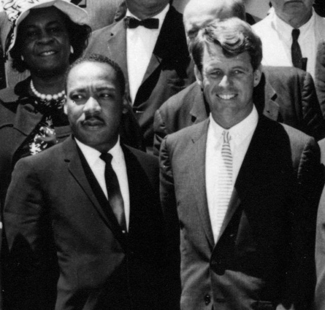 John F. Kennedy’s brother, Attorney General Robert Kennedy and Rev. Dr. Martin Luther King, Jr., 22nd June 1963, Washington, D.C. Photo Credit