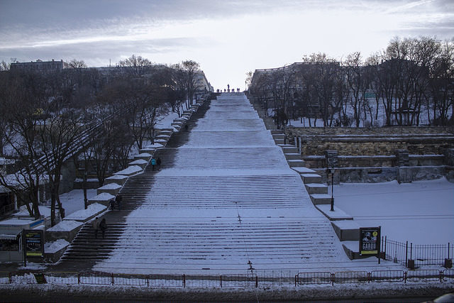 The Potemkin Stairs – The formal entrance into the city