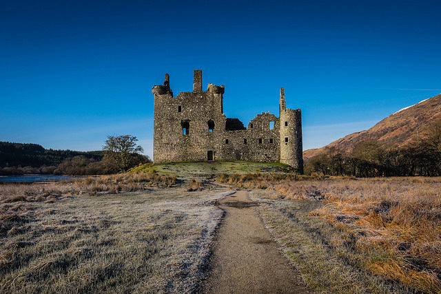 A slightly eerie view of the abandoned Scottish site.Photo Credit