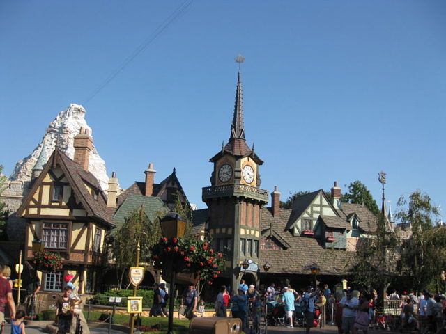 Fantasyland (Peter Pan’s Flight and the Matterhorn Bobsleds). Photo Credit