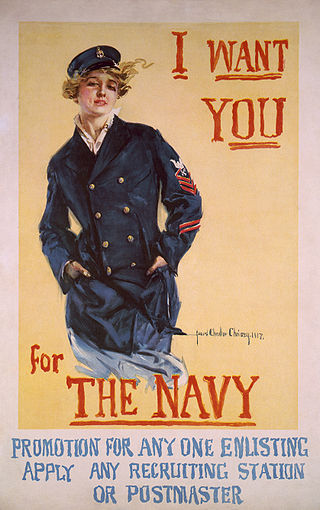 The United States Navy began accepting women for enlisted service during World War I