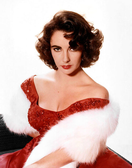 Studio publicity portrait Elizabeth Taylor (1956)