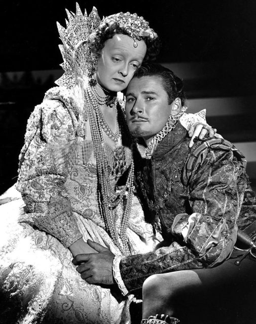 Errol Flynn and Bette Davis.