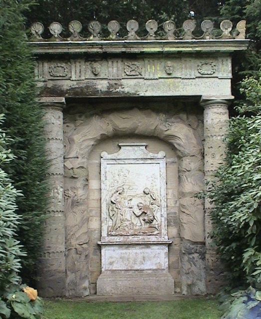 Shugborough Shepherds Monument, viewed from afar. Photo Credit