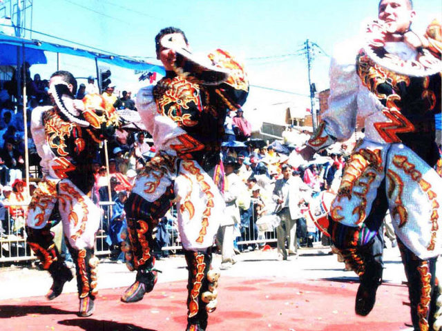The Oruro Carnival, Bolivia. Photo credit