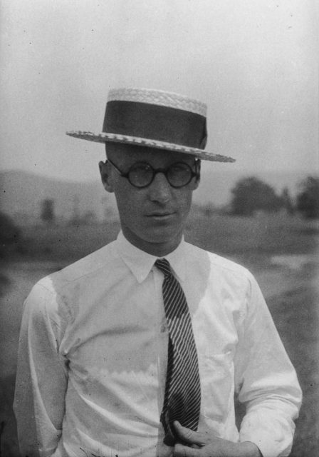 The teacher at the center of proceedings, John Thomas Scopes.