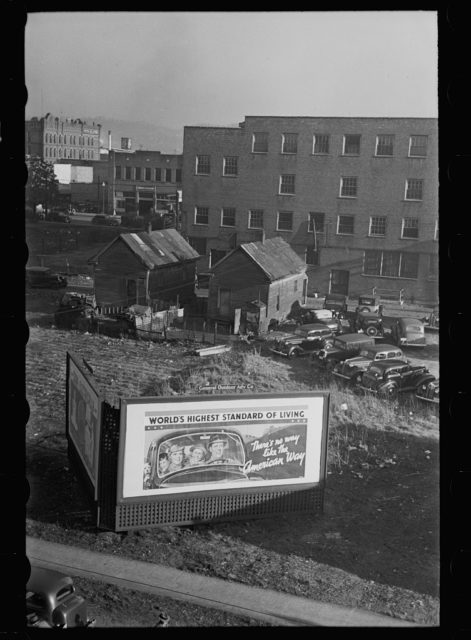 Birmingham, Alabama. A billboard  Photo Credit