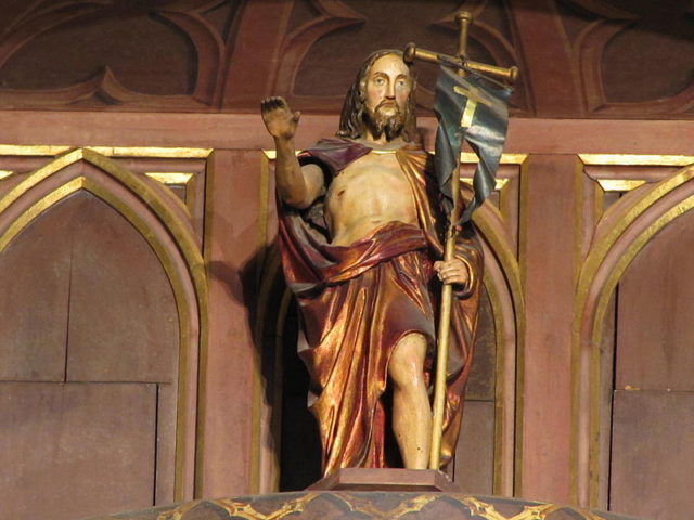 A figure of Christ  Photo Credit