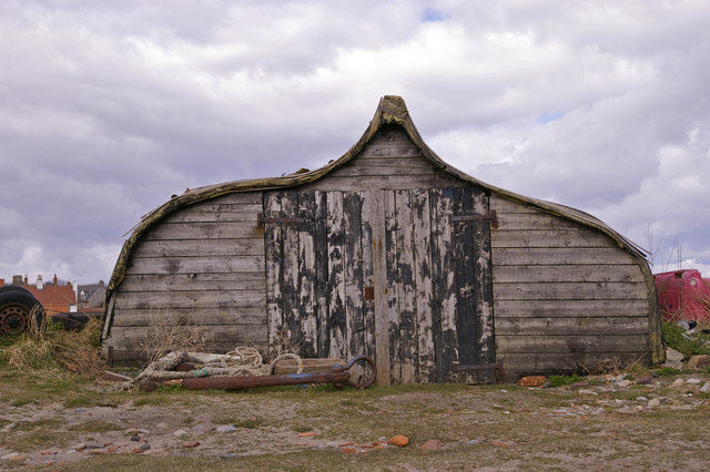 Boat Shed, Holy Island. Photo Credit