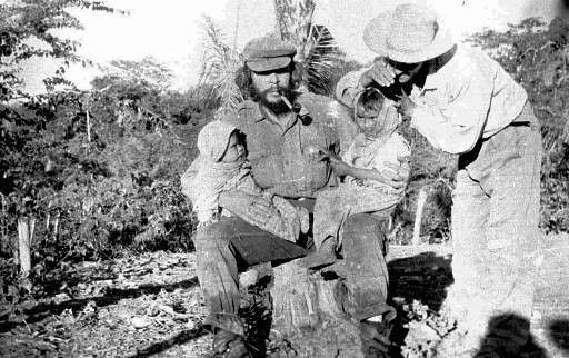 Che Guevara in Bolivia shortly before his death.