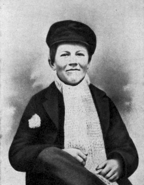 Edison as a boy