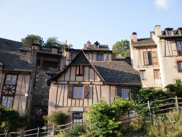 It is filled with medieval little houses . Author Vinko Rajic CC by 3.0