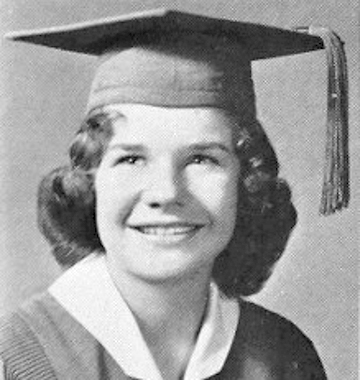 Joplin as a senior in high school, 1960.