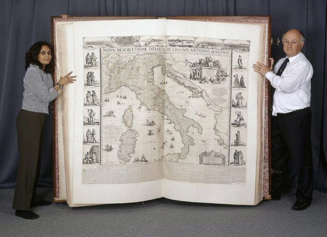 Up until 2012, the “Klencke Atlas” was widely regarded as the world’s largest atlas. Photo Credit