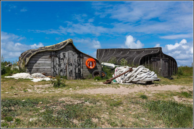 Lindisfarne Boat Sheds.Photo Credit