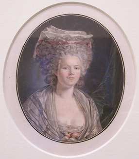 Miniature portrait of Rose Bertin