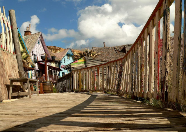 Popeye Village, also known as Sweethaven Village. Photo Credit