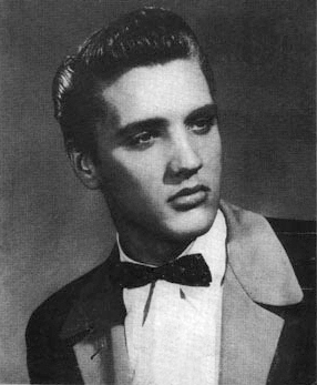 Elvis Presley in a Sun Records promotional photograph, 1954. He was a huge influence on Jackson C. Frank.