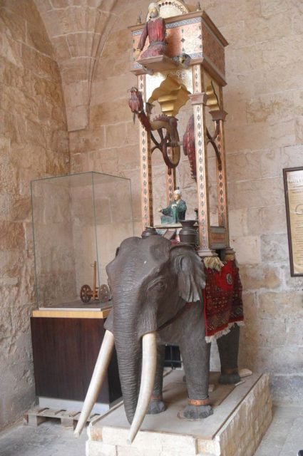 Replica of the clock in Kasımiye Medrese, Mardin, Turkey. Photo Credit