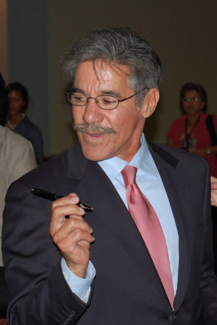 Geraldo Rivera after delivering the keynote at the Congressional Hispanic Caucus Institute’s 2008 Public Policy Conference. Photo by SRintoul CC BY-SA 3.0