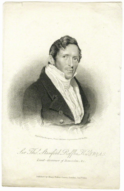 Sir Thomas Stamford Raffles (6 July 1781 – 5 July 1826), British statesman, Lieutenant-Governor of British Java, best known for his founding of Singapore.