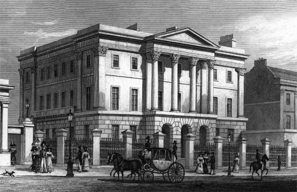 The Apsley House in 1829, illustration by T.H. Shepherd 