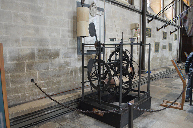 The cathedral’s clock. The oldest working clock in the world   Photo Credit