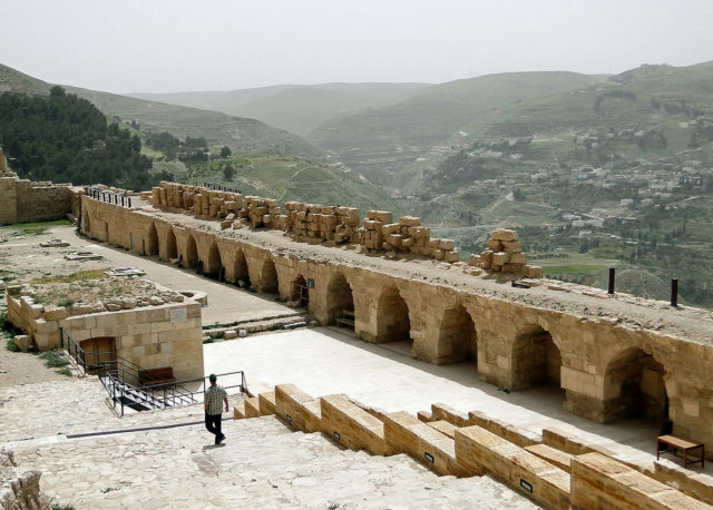 The lower court of the castle  Photo Credit