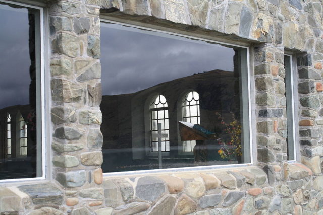 Reflecting at the Church of the Good Shepherd, Tekapo, NZ Photo Credit