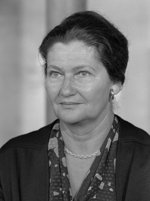 Simone Veil (1984). Photo Credit