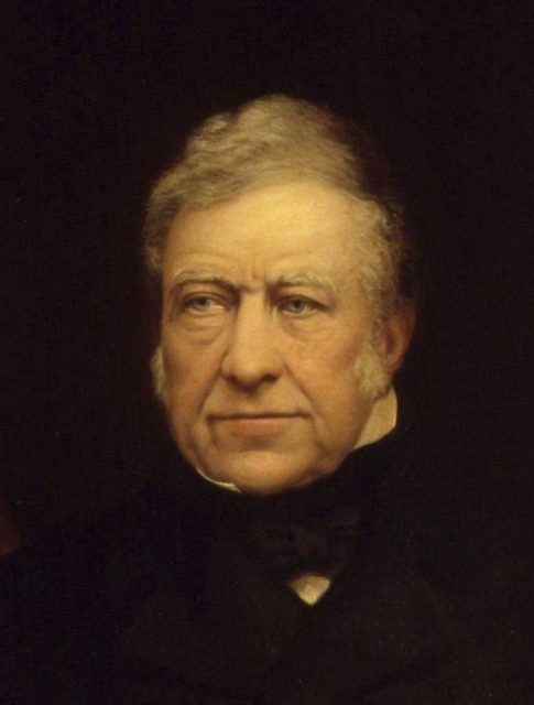 Joseph Hume, 1854