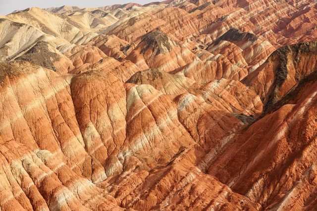 A landscape of Zhangye National Geopark. Photo Credit