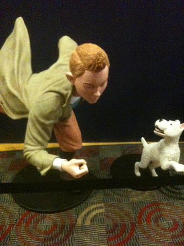 With no specific superpowers, Tintin is the antithesis of a superhero. Photo Credit